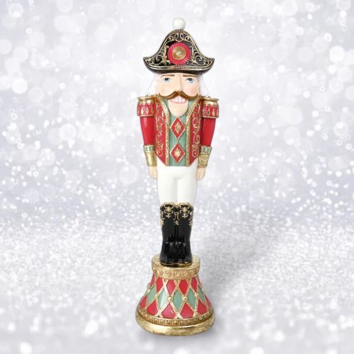 PRE-ORDER 14.5&quot; Nutcracker On Drum Christmas Decor *SHIPS 8/2025* NEW 2025