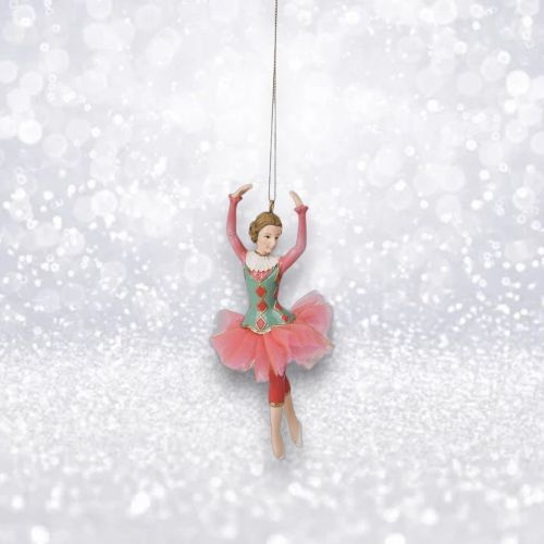 PRE-ORDER 6&quot; Ballerina Ornament Christmas Decor *SHIPS 8/2025* NEW 2025