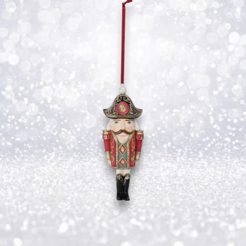 PRE-ORDER 7&quot; Nutcracker Soldier Ornament Christmas Decor *SHIPS 8/2025* NEW 2025