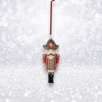 PRE-ORDER 7&quot; Nutcracker Soldier Ornament Christmas Decor *SHIPS 8/2025* NEW 2025
