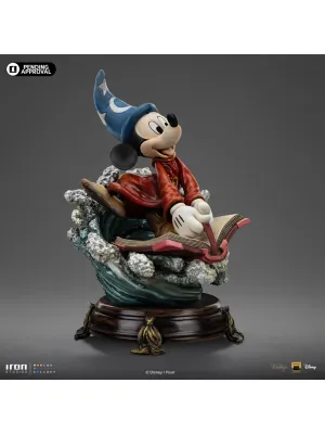 Pre-Order: Sorcerer Mickey - Disney Classics - Vintage Collection 1/10 Scale Statue By: Iron Studios *Ships 3rd Quarter Fall of 2025*
