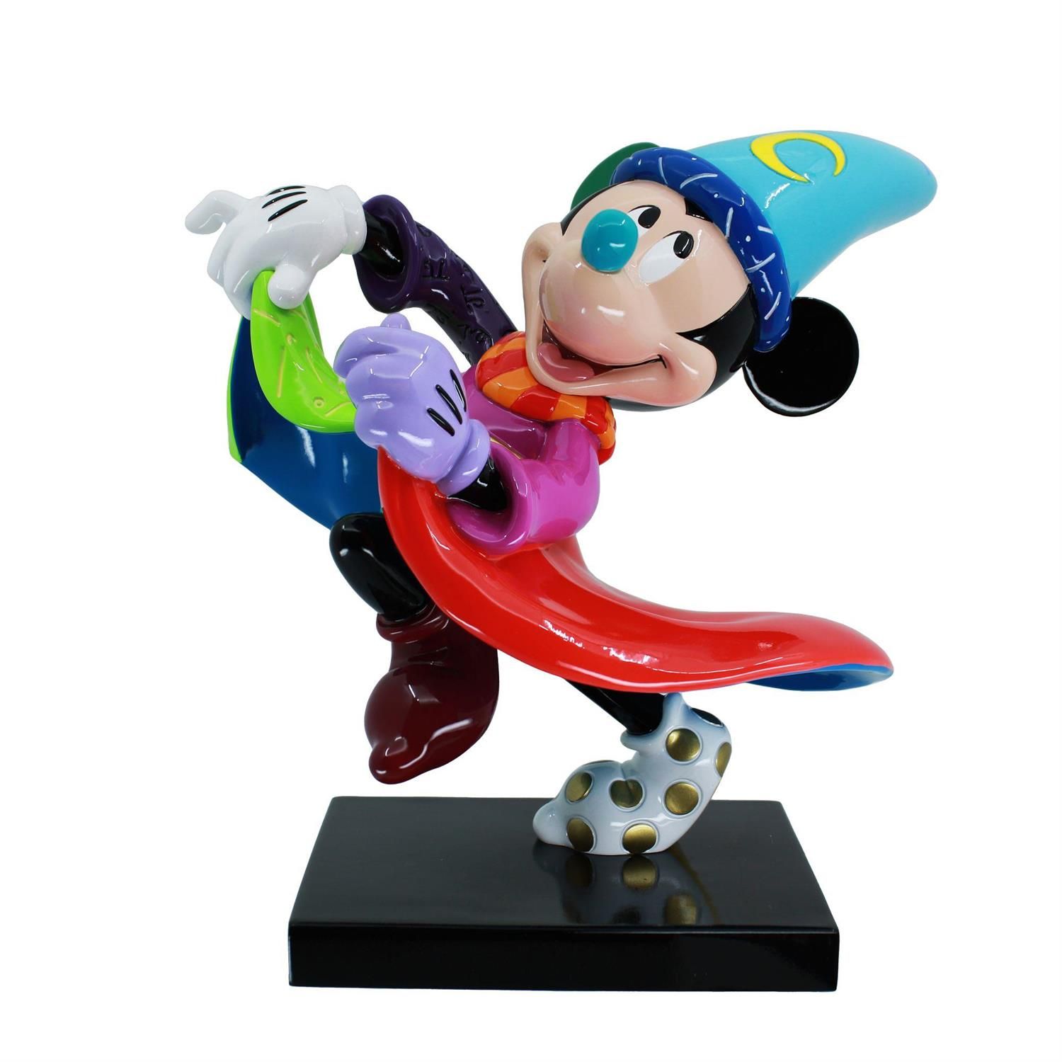 PRE-ORDER Sorcerer Mickey Fantasia By: Romero Britto *SHIPS 8/2025* NEW 2025