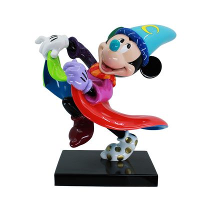 Sorcerer Mickey Fantasia By: Romero Britto NEW 2025