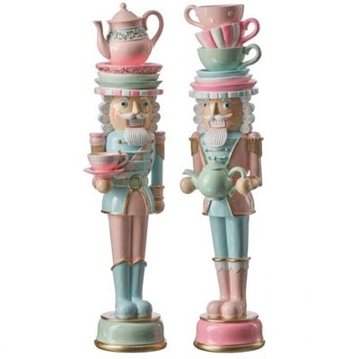 PRE-ORDER 16&quot; RESIN DESSERT TOY SOLDIERS SET OF 2 Christmas Decor *SHIPS 9/2025* NEW 2025
