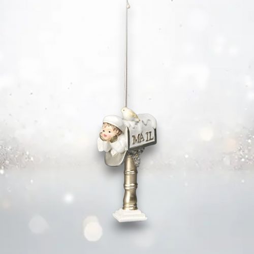 PRE-ORDER Child In Mailbox Ornament Christmas Decor *SHIPS 8/2025* NEW 2025