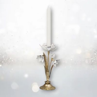 PRE-ORDER Daffodil Candleholder Christmas Decor *SHIPS 8/2025* NEW 2025