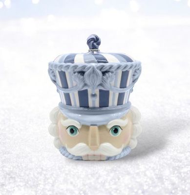 PRE-ORDER 10&quot; Blue Nutcracker Cookie Jar Christmas Decor *SHIPS 8/2025* NEW 2025