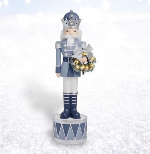 PRE-ORDER 23&quot; Blue Nutcracker Christmas Decor *SHIPS 8/2025* NEW 2025