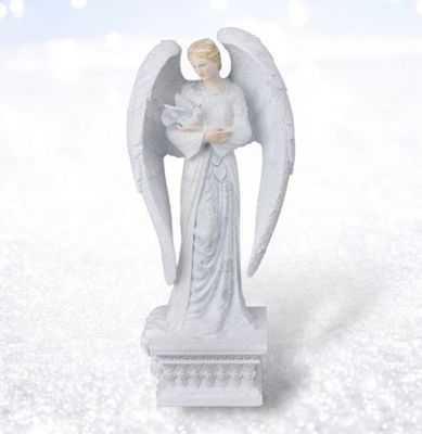 PRE-ORDER 13&quot; White Angel Christmas Decor *SHIPS 8/2025* NEW 2025