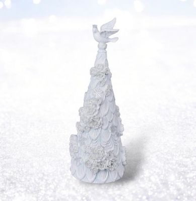 PRE-ORDER 16&quot; White Dove Christmas Tree Christmas Decor *SHIPS 8/2025* NEW 2025