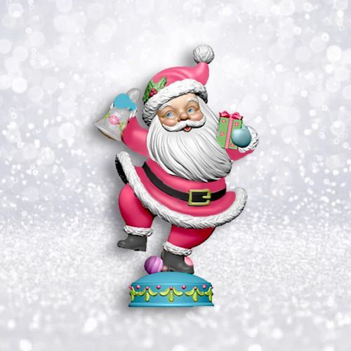 PRE-ORDER Happy Santa With Bell Christmas Decor *SHIPS 8/2025* NEW 2025