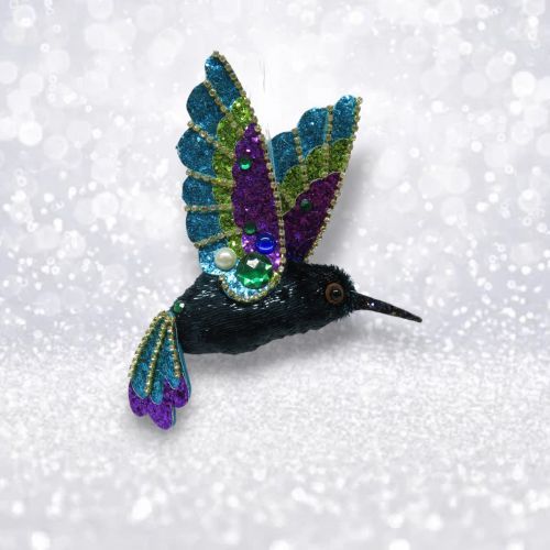 PRE-ORDER Hummingbird Ornament Christmas Decor *SHIPS 8/2025* NEW 2025