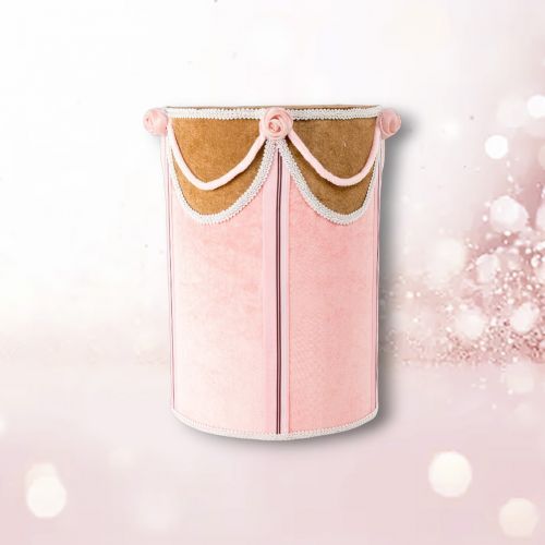 PRE-ORDER 13&quot; Pink Dessert Pedestal Christmas Decor *SHIPS 8/2025* NEW 2025
