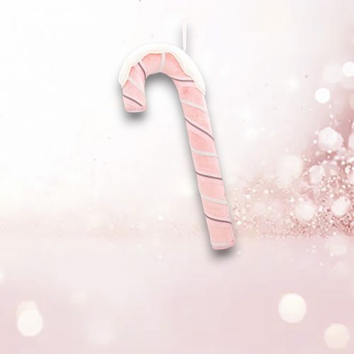 PRE-ORDER 22&quot; Pink Gingerbread Candy Cane Christmas Decor *SHIPS 8/2025* NEW 2025