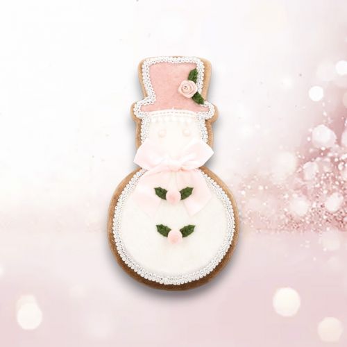 PRE-ORDER 9&quot; Snowman Cookie Ornament Christmas Decor *SHIPS 8/2025* NEW 2025
