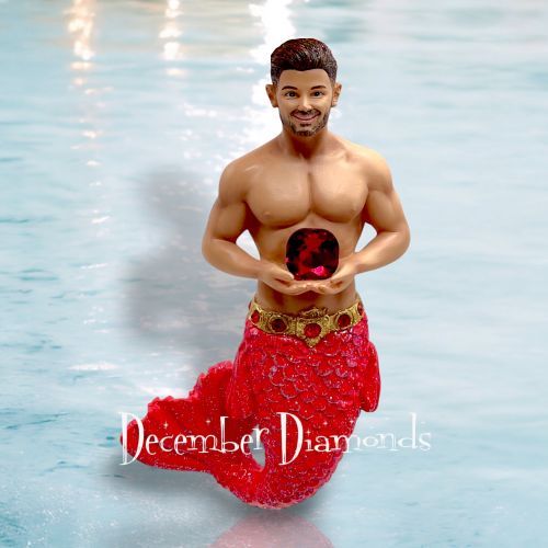 PRE-ORDER 4.5&quot; January Garnet Merman By: Gay Mermen December Diamonds *SHIPS 9/2025* NEW 2025