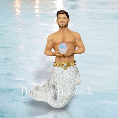 PRE-ORDER 4.5&quot; October Opal Merman By: Gay Mermen December Diamonds *SHIPS 9/2025* NEW 2025