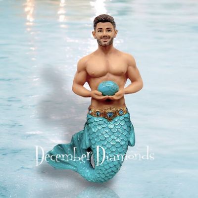 PRE-ORDER December Turquoise Merman By: Gay Mermen December Diamonds *SHIPS 9/2025* NEW 2025
