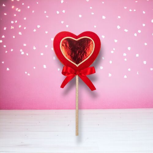 PRE-ORDER 16&quot; Red Heart Pick Set Of 3 Valentines Day Decor *SHIPS 1/2026* NEW 2026