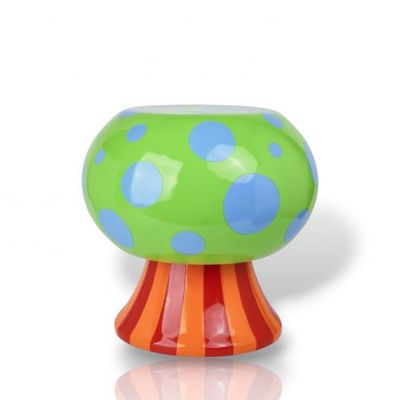 PRE-ORDER 18&quot; Whimsy Round Garden Stool *SHIPS 3/2026* NEW 2026