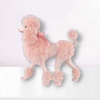 PRE-ORDER 19&quot; Fancy Pink Poodle Easter Decor *SHIPS 2/2026* NEW 2026