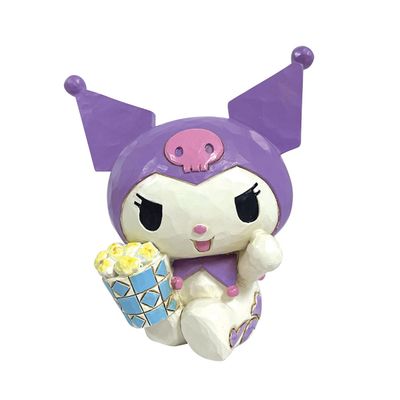 PRE-ORDER Kuromi Popcorn Mini By: Sanrio Jim Shore *SHIPS 11/2025* NEW 2025
