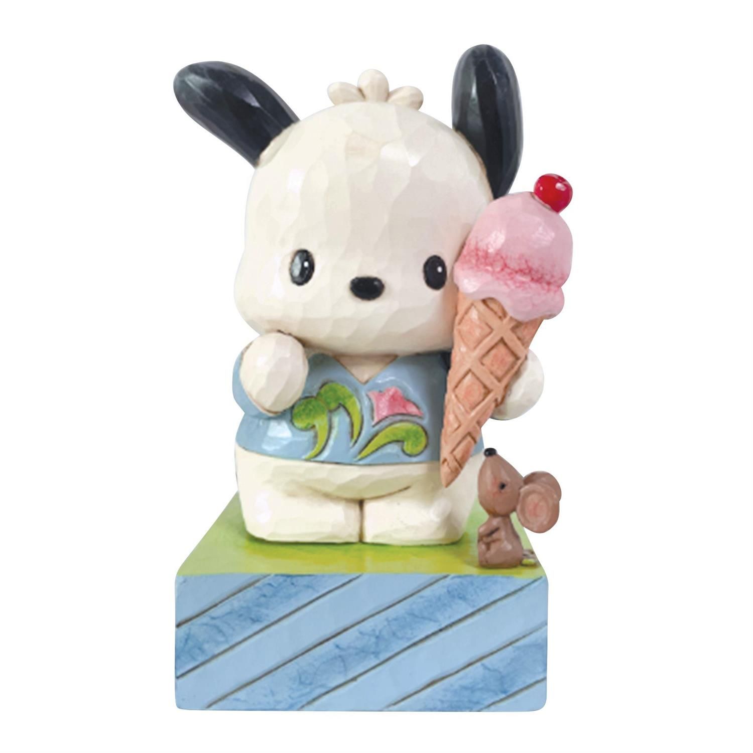 PRE-ORDER Pochacco Ice Cream By: Sanrio Jim Shore *SHIPS 11/2025* NEW 2025