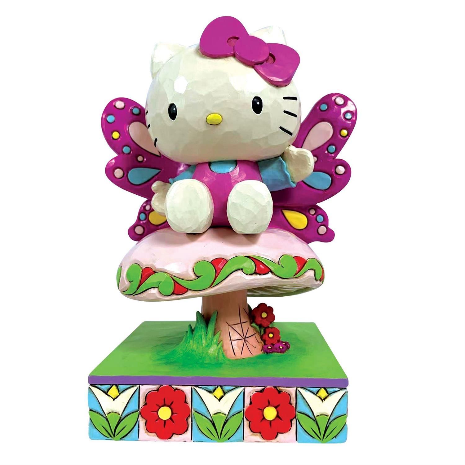 PRE-ORDER Hello Kitty Mushroom Fairy By: Sanrio Jim Shore *SHIPS 11/2025* NEW 2025