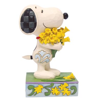 PRE-ORDER Snoopy With Daffodils By: Peanuts Jim Shore *SHIPS 11/2025* NEW 2025