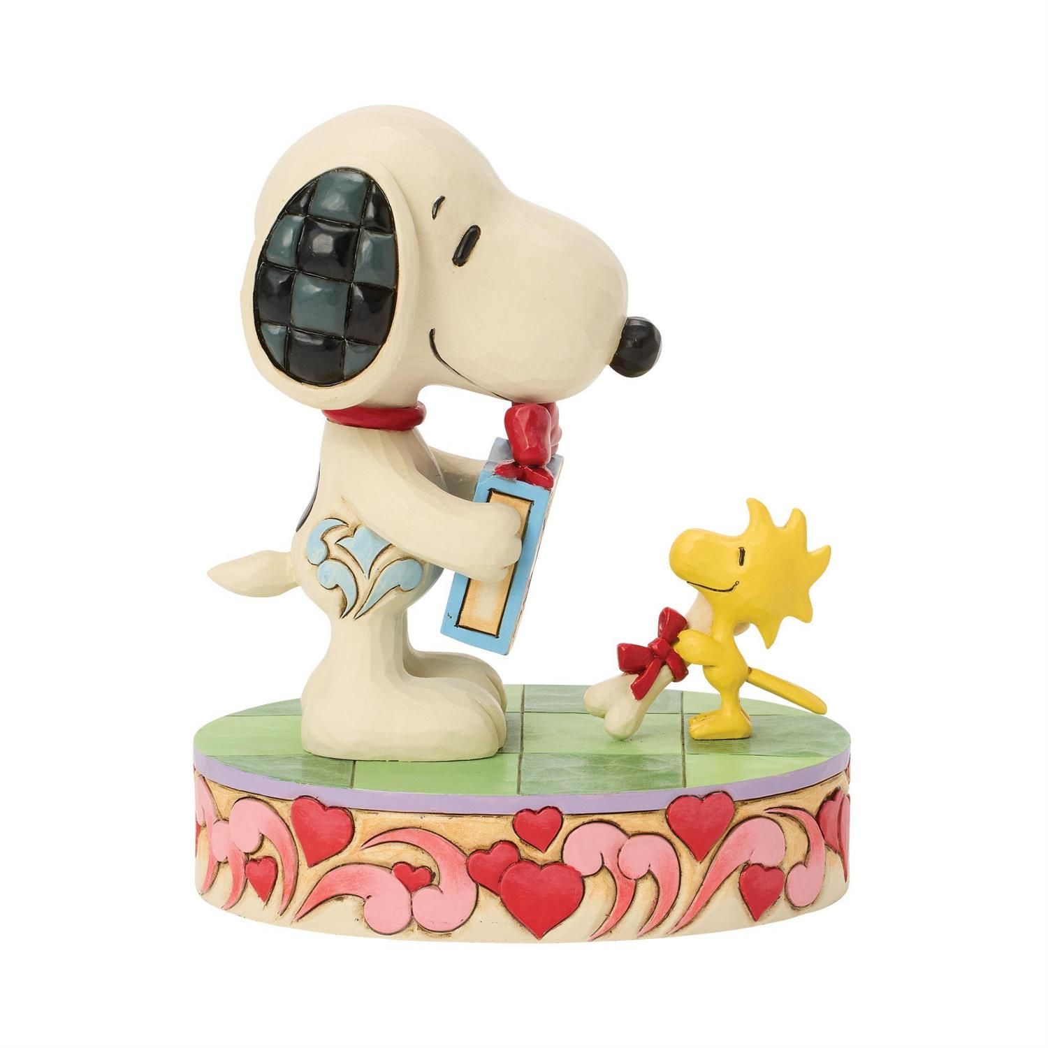 PRE-ORDER Valentine&#39;s Day Snoopy And Woodstock By: Peanuts Jim Shore *SHIPS 11/2025* NEW 2025