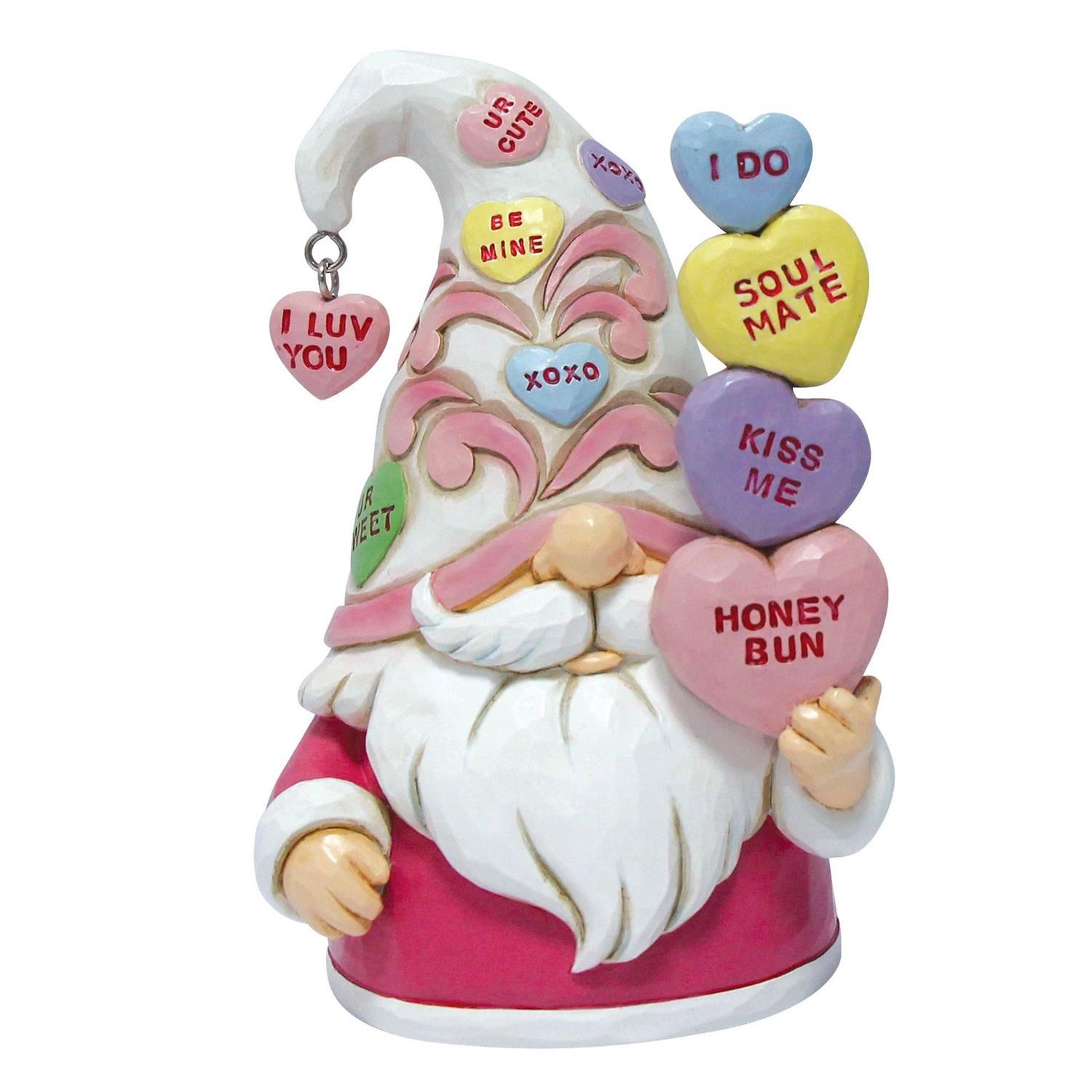 PRE-ORDER Sweethearts Gnome With Message By: Heartwood Creek Jim Shore *SHIPS 11/2025* NEW 2025