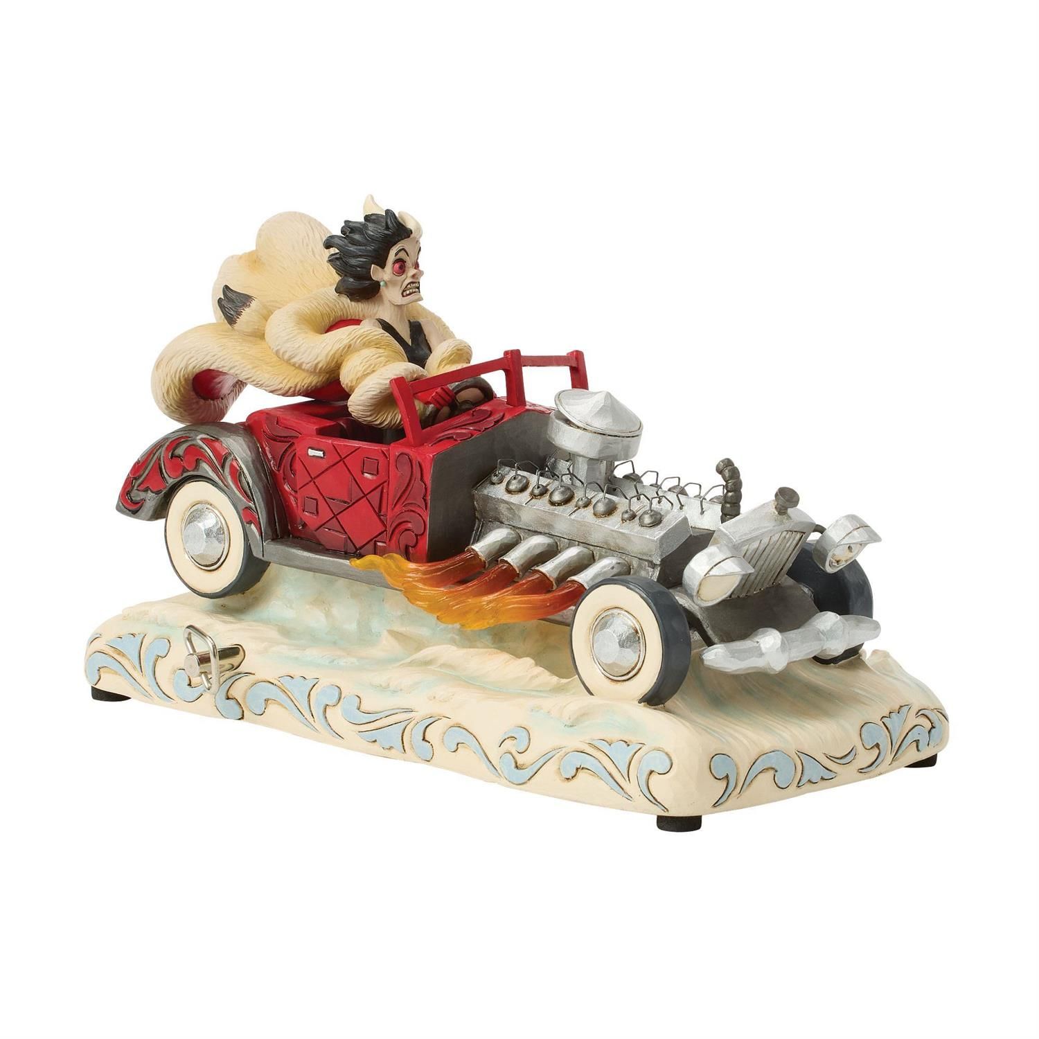 PRE-ORDER Cruella Car Scene Musical By: Disney Traditions Jim Shore *SHIPS 11/2025* NEW 2025