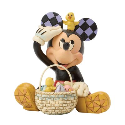 PRE-ORDER Mickey Mouse Easter Personality Pose By: Disney Traditions Jim Shore *SHIPS 11/2025* NEW 2025