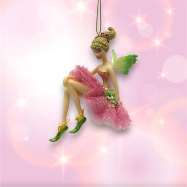 Winter Fairy Queen Ornaments Set Of 2 Christmas Decor *SHIPS WITHIN 10 DAYS*