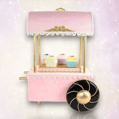 PRE-ORDER 31&quot; Pink Dessert Cart Birthday Decor *SHIPS 1/2026* NEW 2026