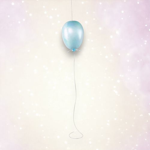 PRE-ORDER 7&quot; Hanging Blue Balloon Set Of 2 Birthday Decor *SHIPS 1/2026* NEW 2026