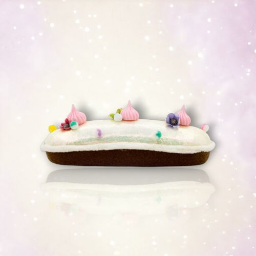 PRE-ORDER 8&quot; Vanilla Eclair Set Of 2 Birthday Decor *SHIPS 1/2026* NEW 2026