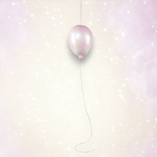 PRE-ORDER 7&quot; Hanging Pink Balloon Set Of 2 Birthday Decor *SHIPS 1/2026* NEW 2026