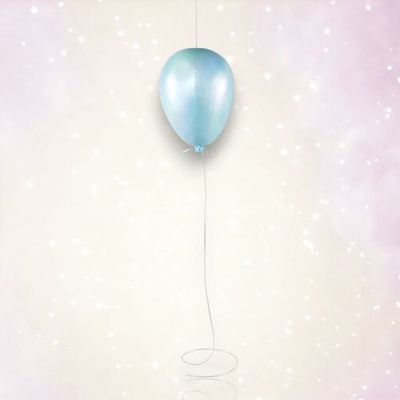PRE-ORDER 10&quot; Hanging Blue Balloon Birthday Decor *SHIPS 1/2026* NEW 2026