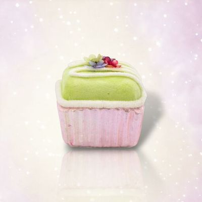 PRE-ORDER 4&quot; Green Petit Four Set Of 2 Birthday Decor *SHIPS 1/2026* NEW 2026