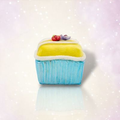 PRE-ORDER 4&quot; Yellow Petit Four Set Of 2 Birthday Decor *SHIPS 1/2026* NEW 2026