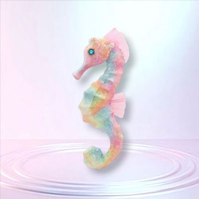 PRE-ORDER 19.5&quot; Rainbow Seahorse Coastal Decor *SHIPS 3/2026* NEW 2026