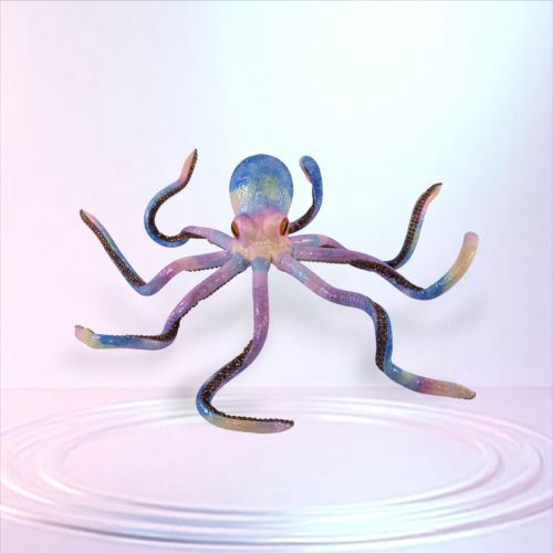 PRE-ORDER 33.5&quot; Purple Octopus Coastal Decor *SHIPS 3/2026* NEW 2026