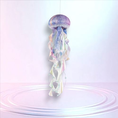 PRE-ORDER 14&quot; Purple Jellyfish Set Of 2 Coastal Decor *SHIPS 3/2026* NEW 2026