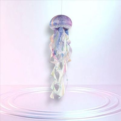 PRE-ORDER 14&quot; Purple Jellyfish Set Of 2 Coastal Decor *SHIPS 3/2026* NEW 2026