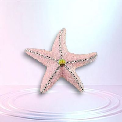 PRE-ORDER 7&quot; Pink Starfish Set Of 2 Coastal Decor *SHIPS 3/2026* NEW 2026