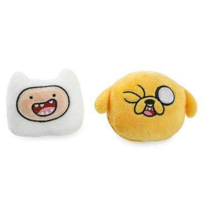 Adventure Time Plush Jake &amp; Finn Set Of 2 By: Kidrobot *SHIPS WITHIN 10 DAYS* NEW 2025