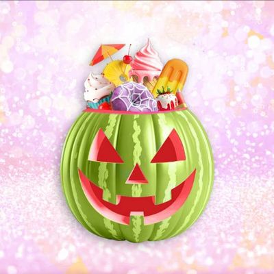 PRE-ORDER 17&quot; Spooky Jack O Lantern Summer Pumpkin Halloween Decor *SHIPS 3/2026* NEW 2026