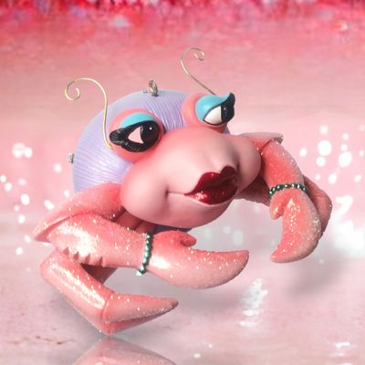 Lucy The Crab Ornament Christmas Decor *SHIPS WITHIN 10 DAYS* NEW 2025