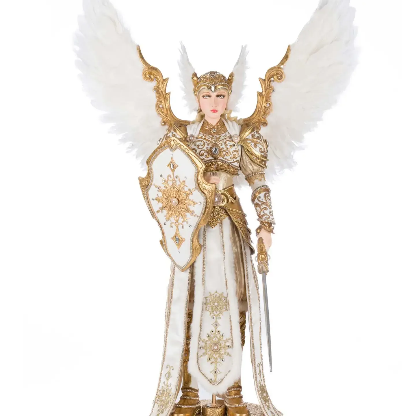31.5" Bells of Brilliance Angel Gabriel Doll Christmas Decor *SHIPS WITHIN 10 DAYS* NEW 2025